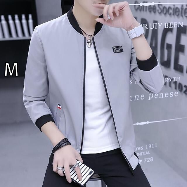 [M]メンズ ファッション 服 男性用 オシャレ シンプル 大人 かっこいい 大きいサイズ ストリート 紳士服 ジャケット カジュアル ジャケット 韓国 スタイル スリム