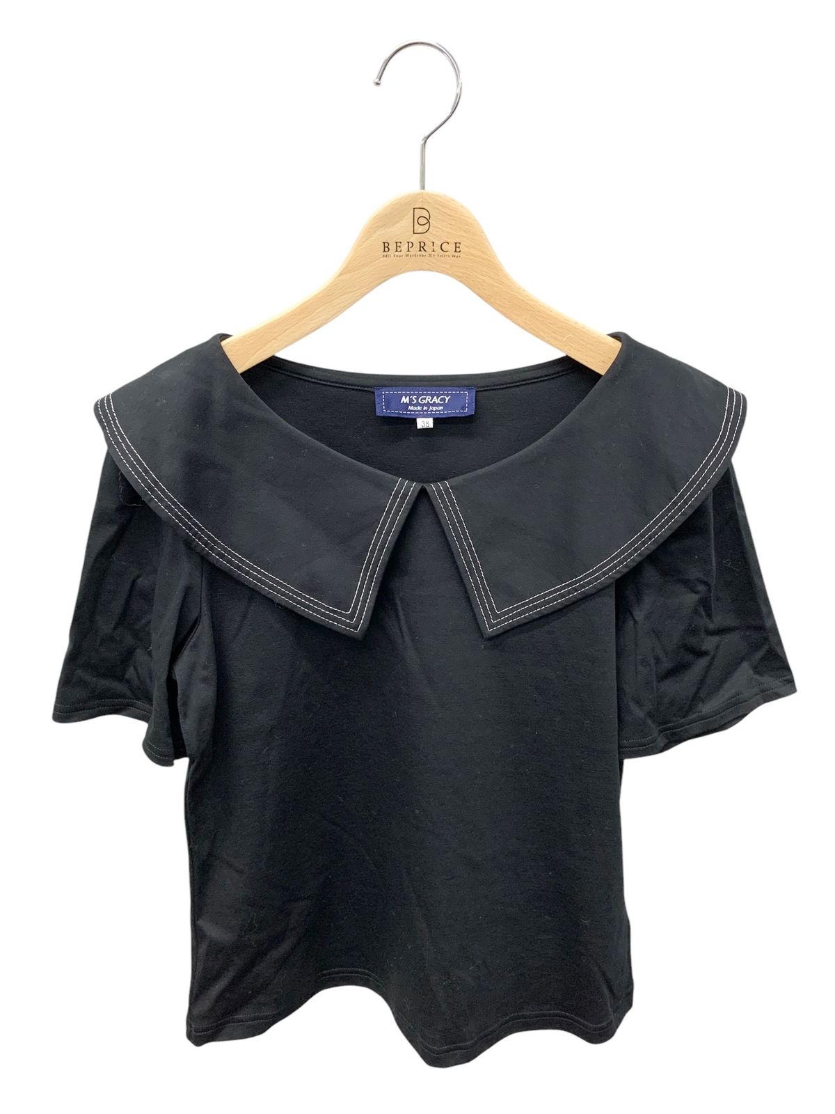 シンメ SINME SINME S23SS-11 Uネック リネン コットン 半袖 Tシャツ ブラック系 M【中古】 シンメ SINME S23SS-11 Uネック リネン コットン 半袖 Tシャツ