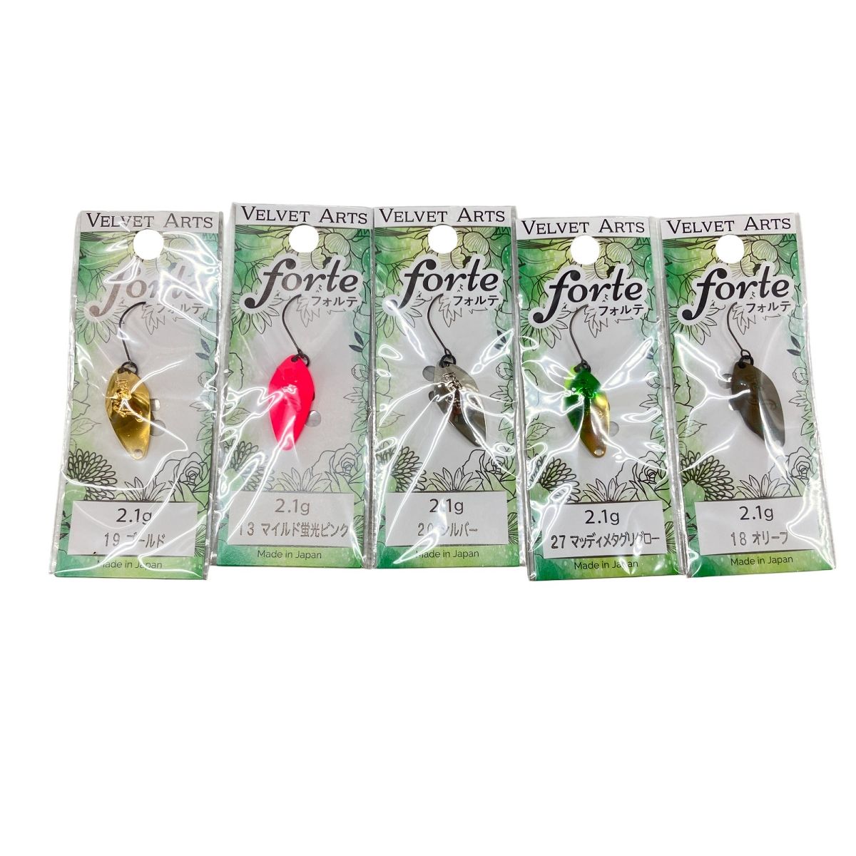 ベルベットアーツ　フォルテ 各色1枚まで】ベルベットアーツ フォルテ 0.9g VELVET ARTS
