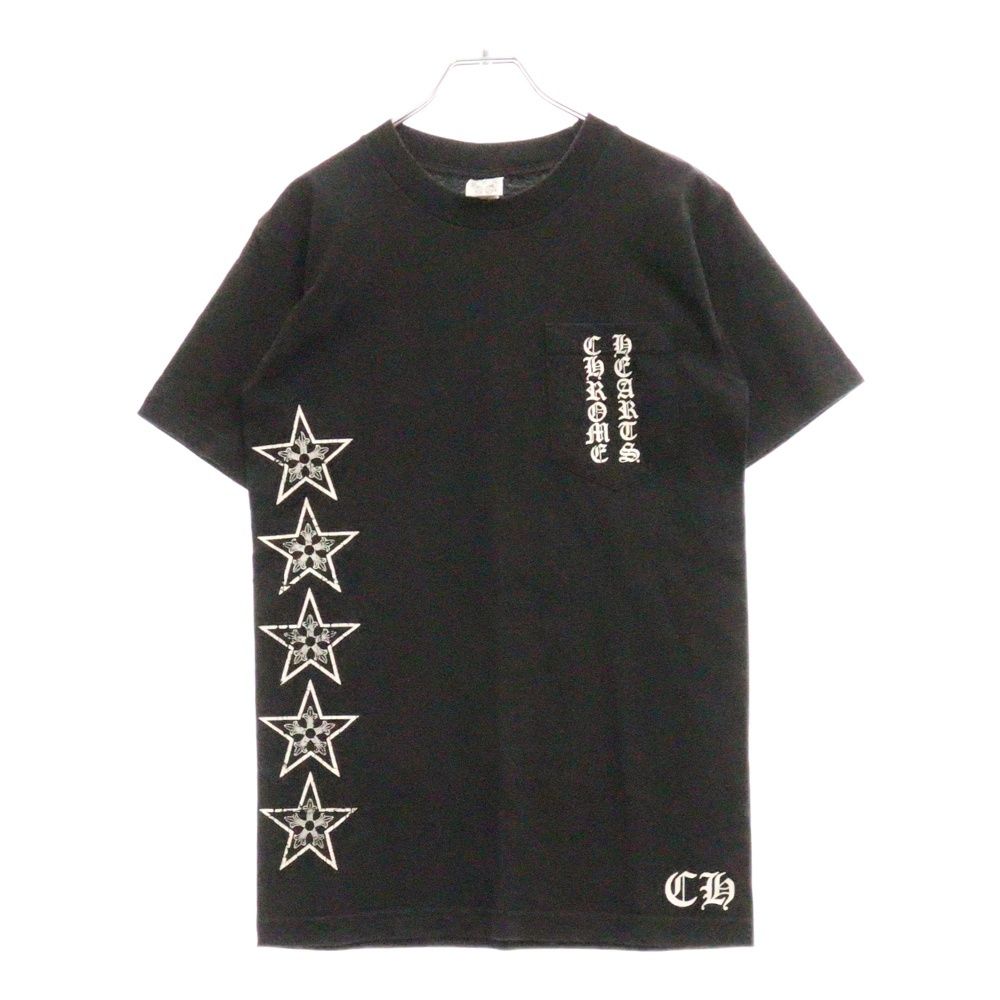 CHROME HEARTS (クロムハーツ) CH T-SHRT スタープリント半袖T