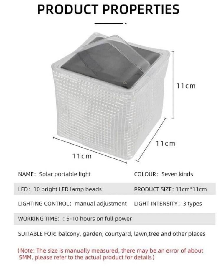 solar puff(ソーラーパフ) ソーラー式エコライト solar puff ソーラーパフ ウォームライト PUFF-15WL - 1