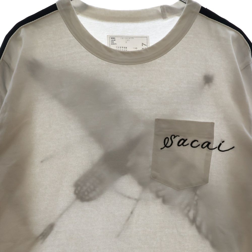 sacai Dr.woo 刺繍シャツ ロンT サカイ ドクターウー