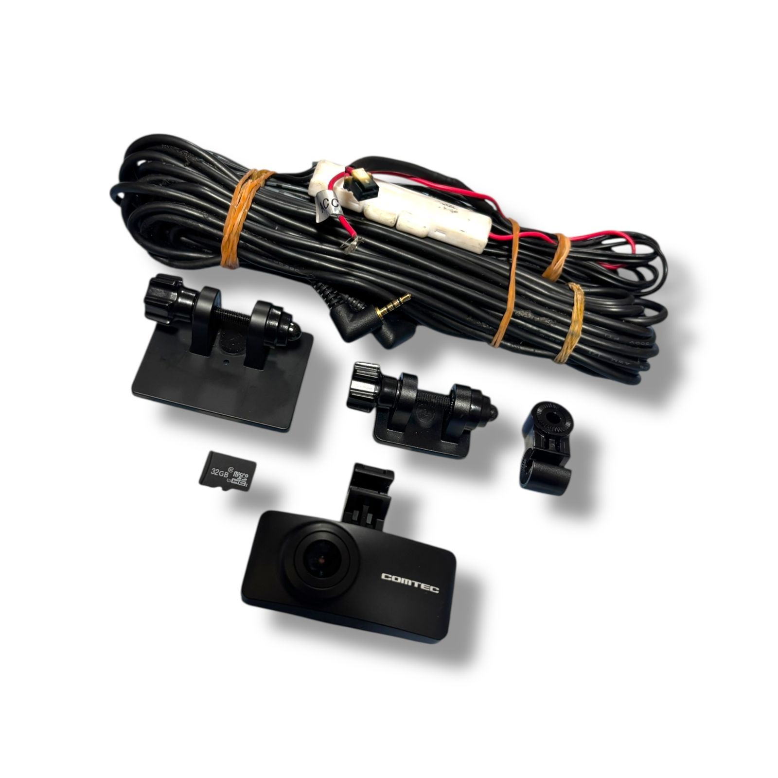 管理番号3023 コムテック 車用 前後2カメラ ドライブレコーダー ZDR026 前後370万画素 WQHDノイズ対策済 夜間画像補正 LED信号対応 microSD 16GB 付 SONY製CMOSセンサー搭載 Gセンサー GPS 19年モデル