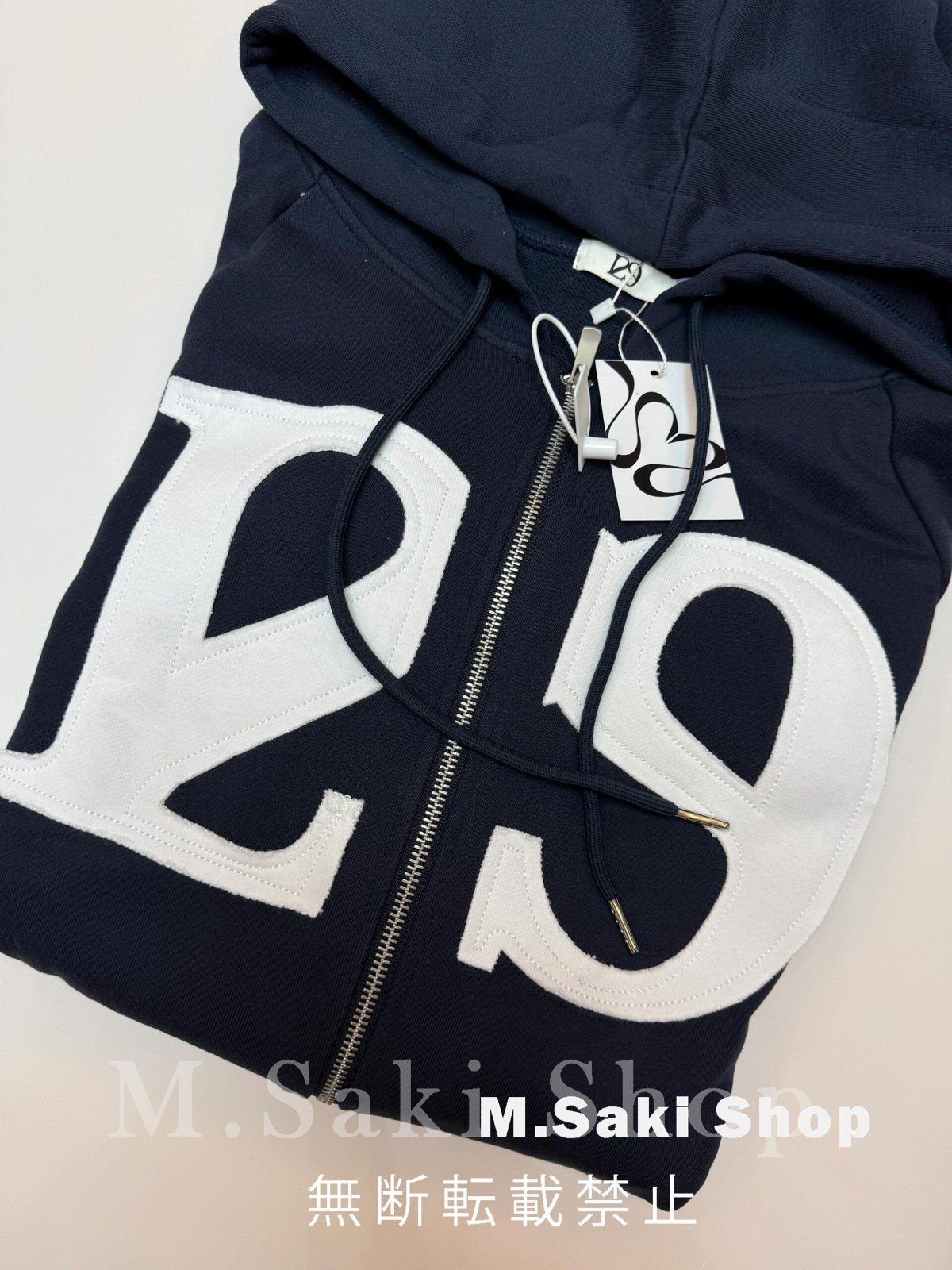 韓国人気 ILLIGO 129 LOGO PATCH HOODIE ZIP-UP ILLIGO イリゴ