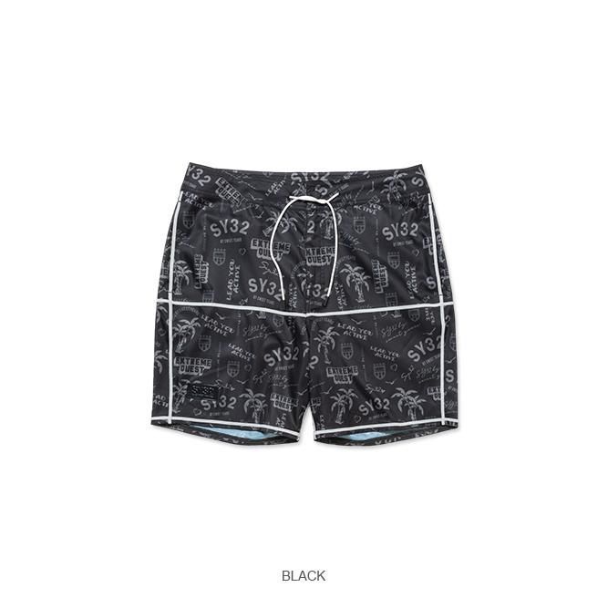 未使用 SY32 by SWEET YEARS ロゴ パンツ ショート メンズ ブランド