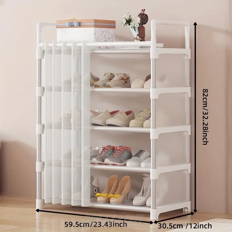 ★ 多目的5段ラック & 収納ラック & シェルフ & シューズラック ★ sbx100800.jpg?v=1709605472