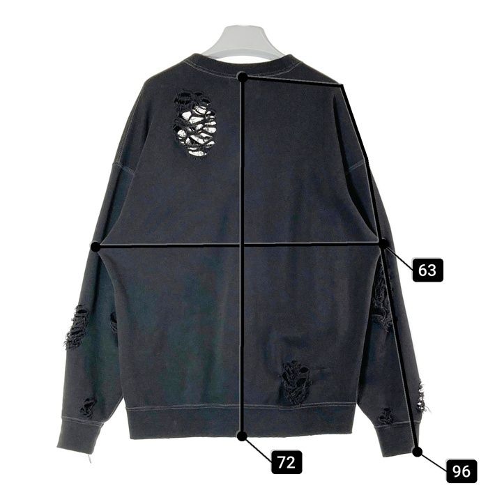 2枚セット】monkey timeフレンチテリー ディストレスド スウェット