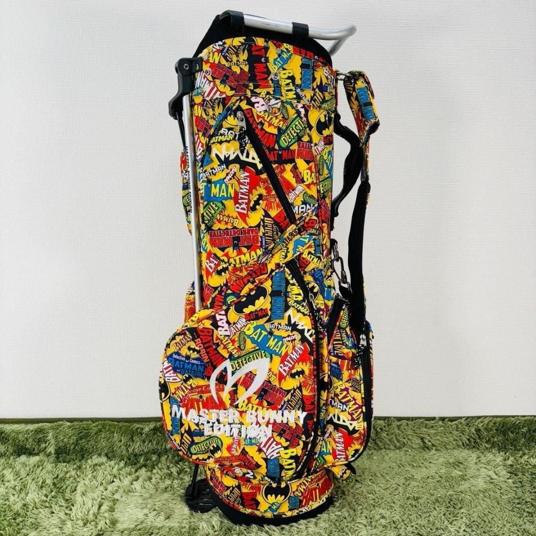 MASTER BUNNY×バットマンコラボ限定品 中古キャディバッグ レア MASTER