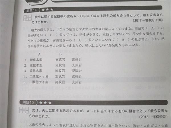 資格の大原 公務員試験 テキスト/実戦問題集 地学 2025年合格