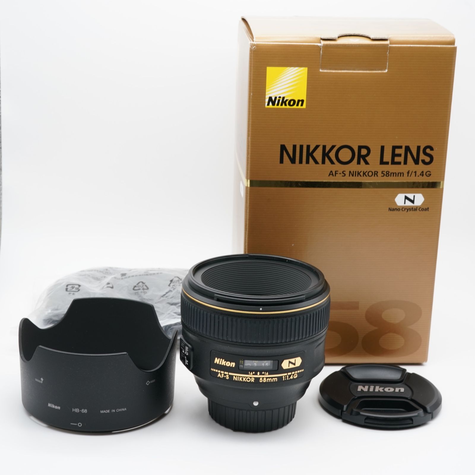 超極上品】 Nikkor 58mm f/1.4 単焦点レンズ
