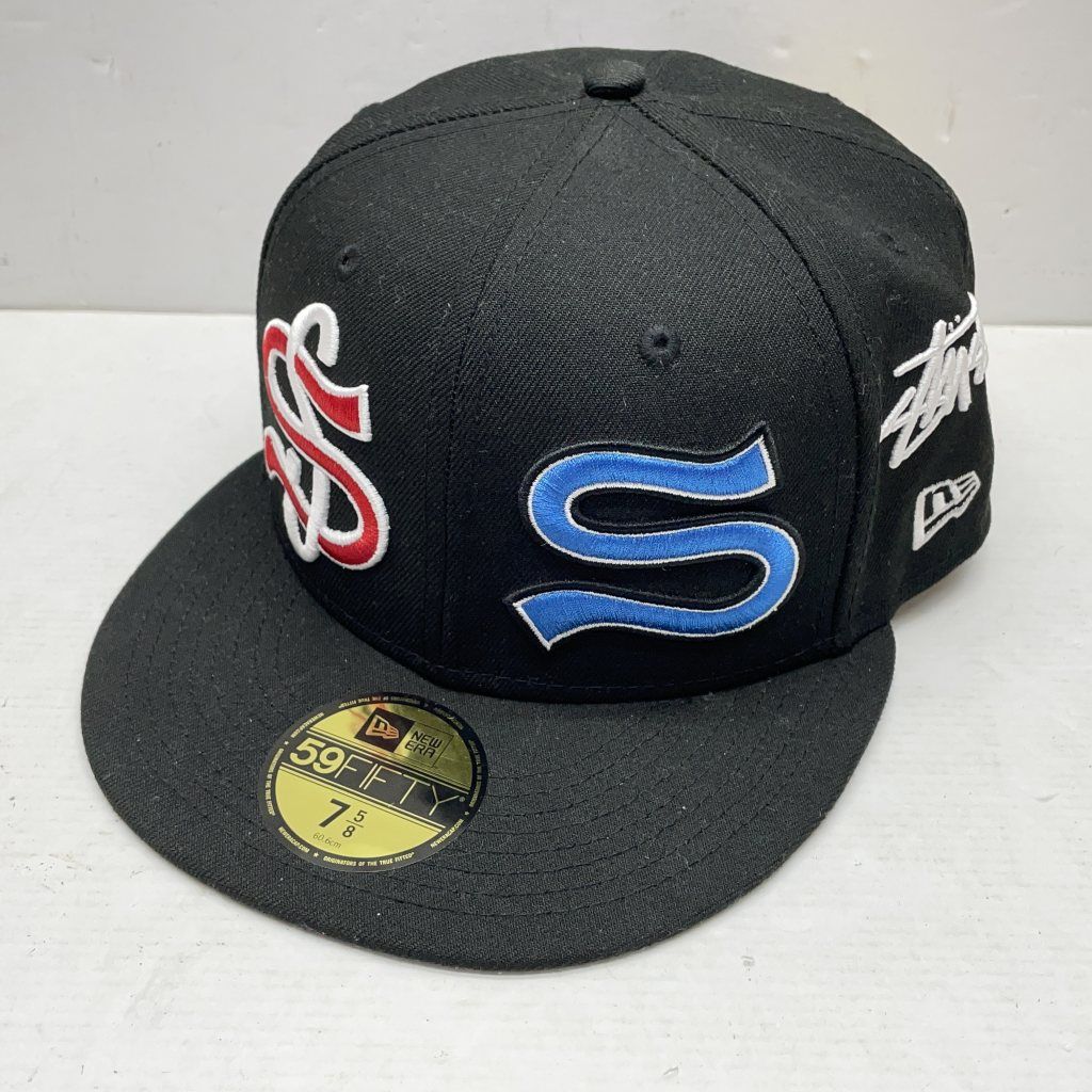 NEW ERA とSTUSSY【ステューシー】コラボキャップ 01w-4834 ニューエラ NEW ERA × STUSSY ステューシー コラボ 59FIFTY