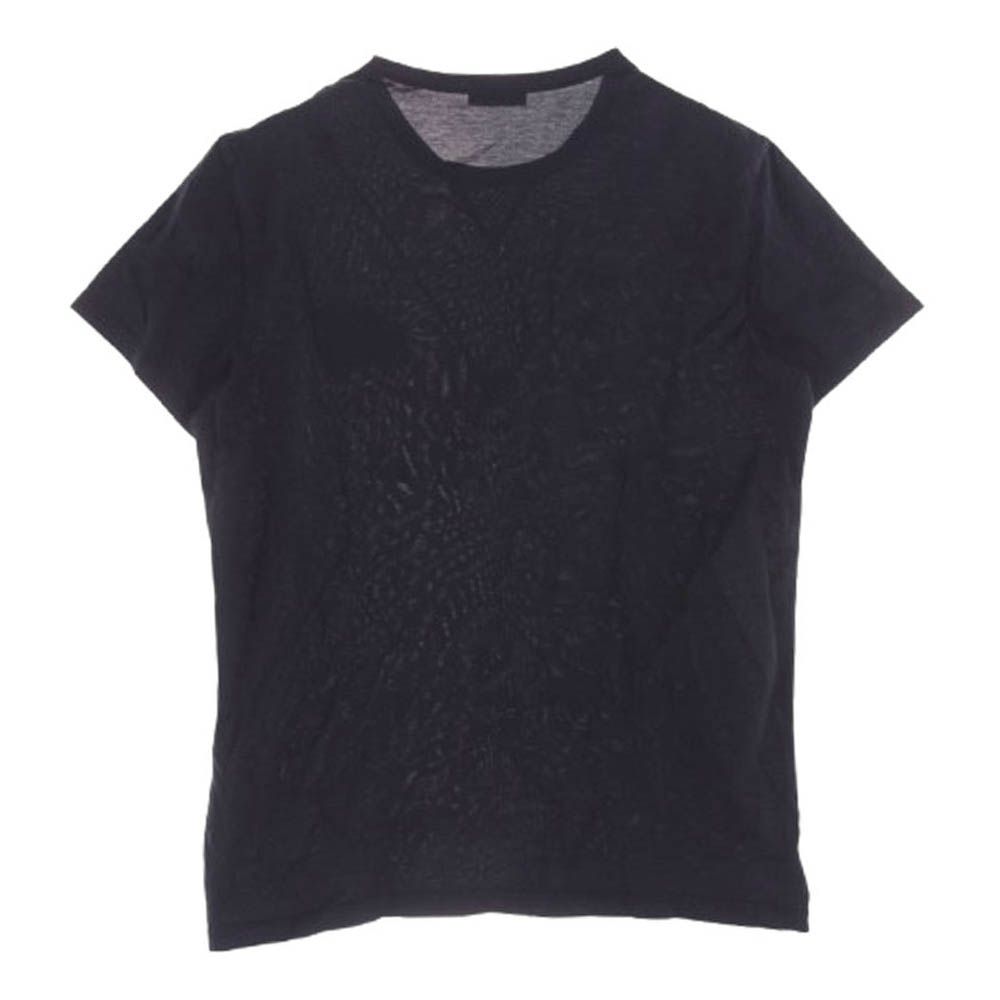 ［美品］モンクレール　ダブルワッペン　Tシャツ　ブラック　M MONCLER モンクレール MAGLIA T-SHIRT ダブル ロゴ ワッペン