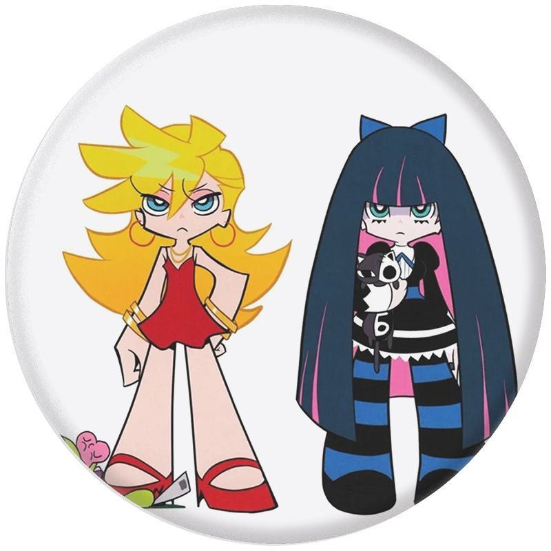 パンティ&ストッキングwithガーターベルト アニメ 缶バッジ (24個