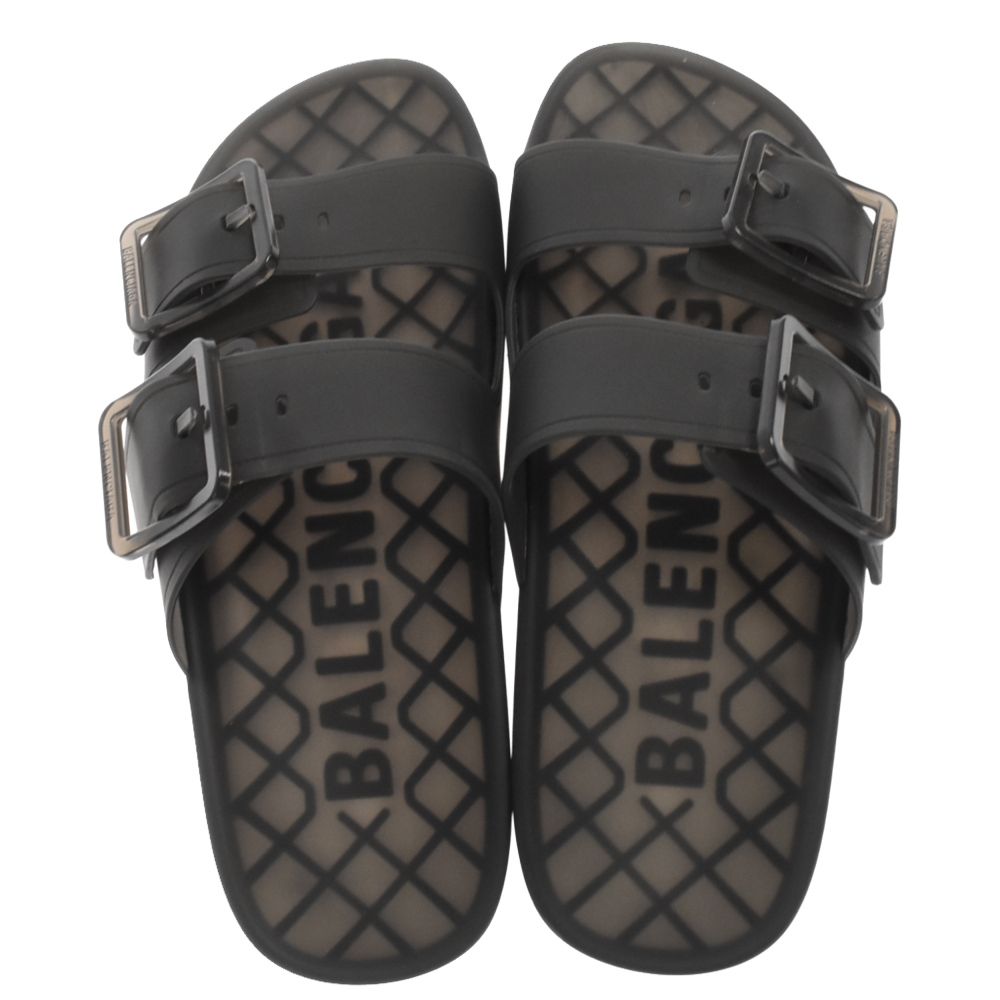 新品未使用BALENCIAGA MALLORCA クリアラバーサンダル 
