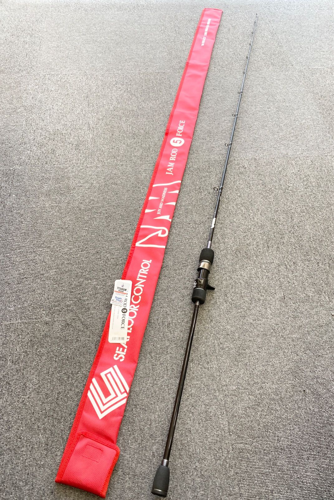 シーフロアコントロール ジャムロッド 5フォース JR 603-5 SEAFLOOR CONTROL JAM ROD 5FORCE ベイトロッド オフショア