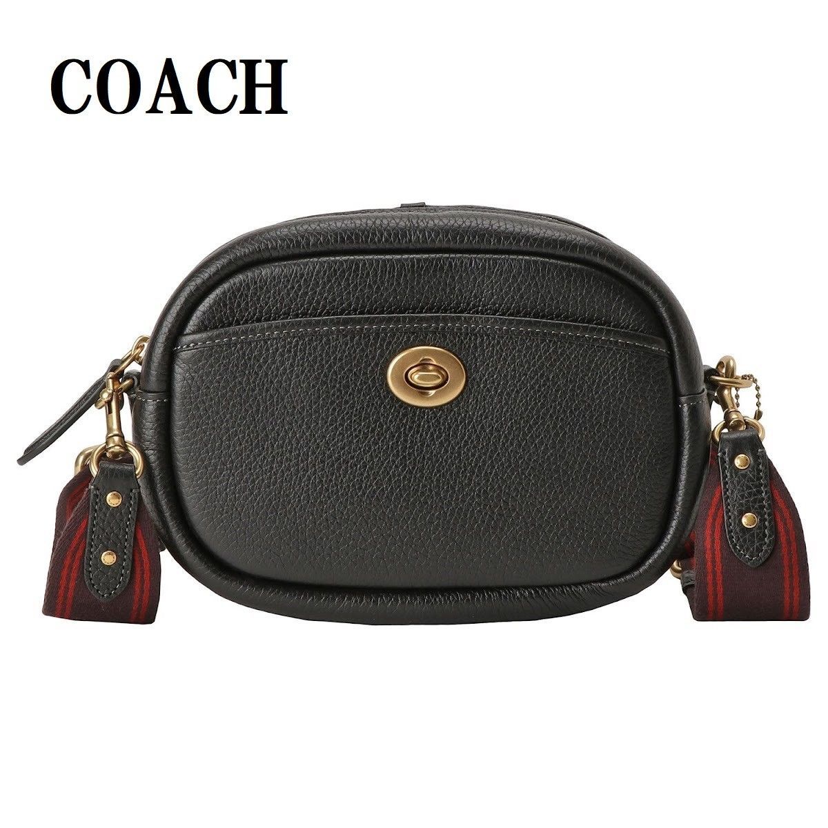 COACH コーチ カメラバッグ ショルダーバッグ 斜めがけ ブラック