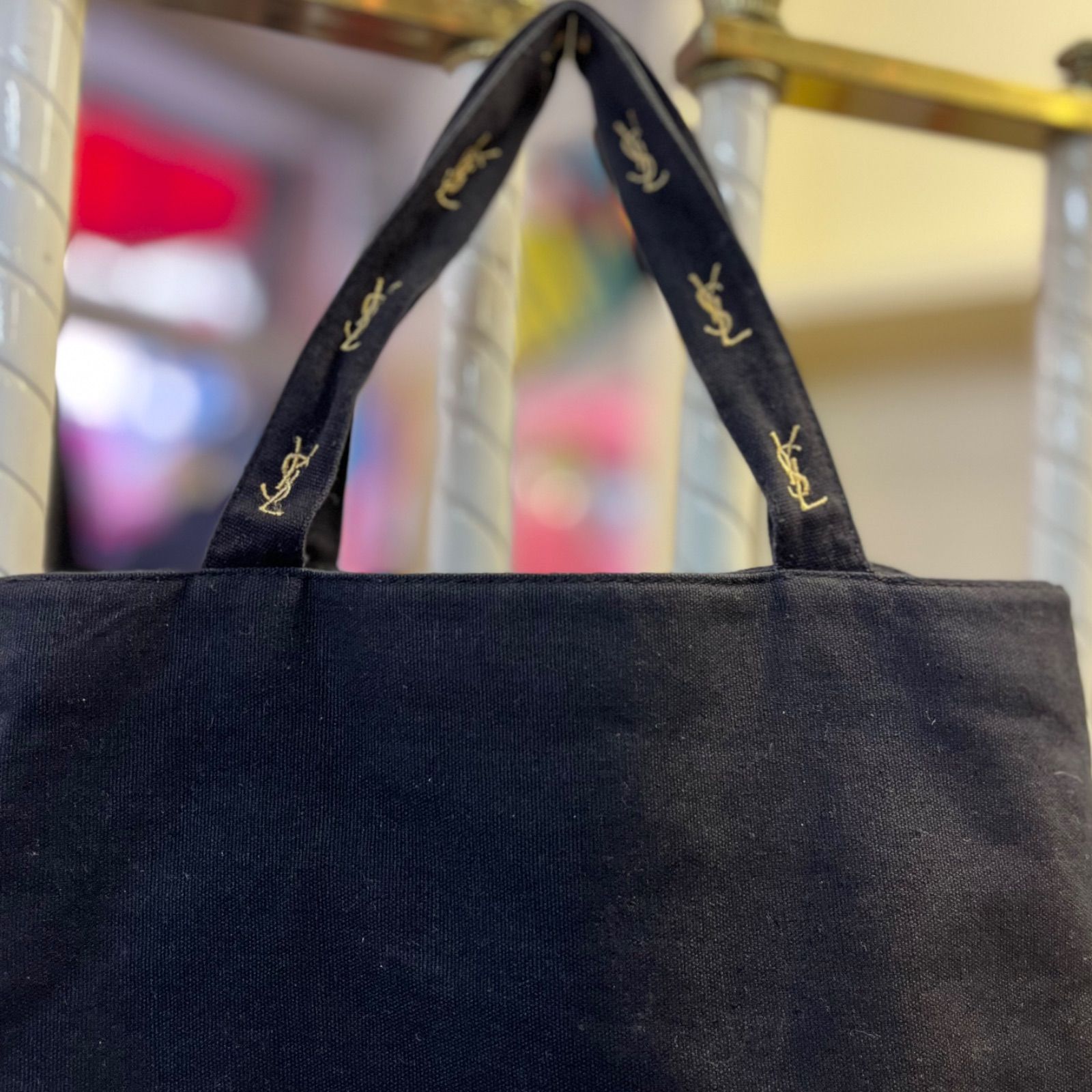 YVES SAINT LAURENT tote bag イブサンローラン トートバッグ