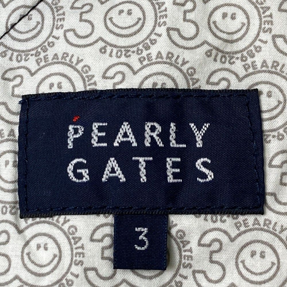 サイズ：3 PEARLY GATES パーリーゲイツ パンツ カモフラ グレー