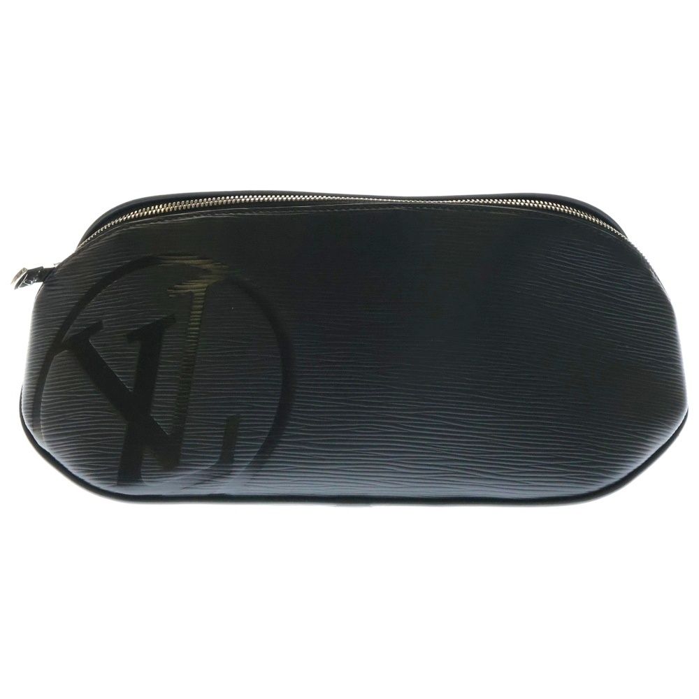 LOUIS VUITTON ルイヴィトン バムバッグ LVサークル エピ ノワール ボディバッグ ブラック M53300|NZ5117