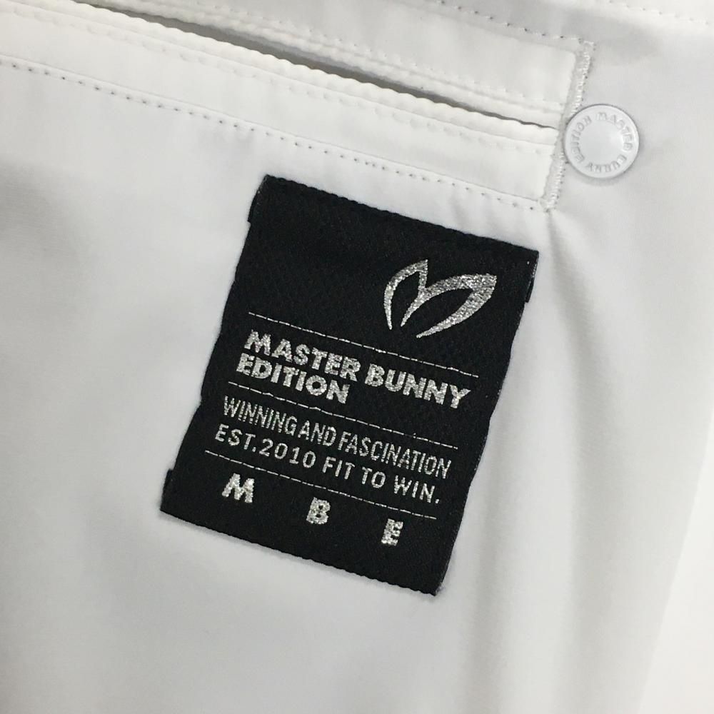 美品】マスターバニー パンツ 白 ロゴシルバー刺しゅう メンズ 5(L