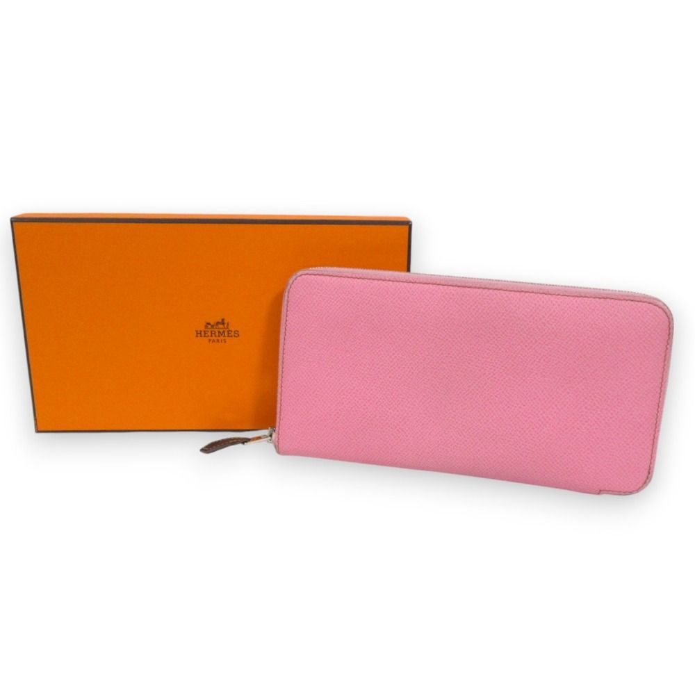 良品 HERMES エルメス ヴォーエプソン シルクイン アザップロング 長  