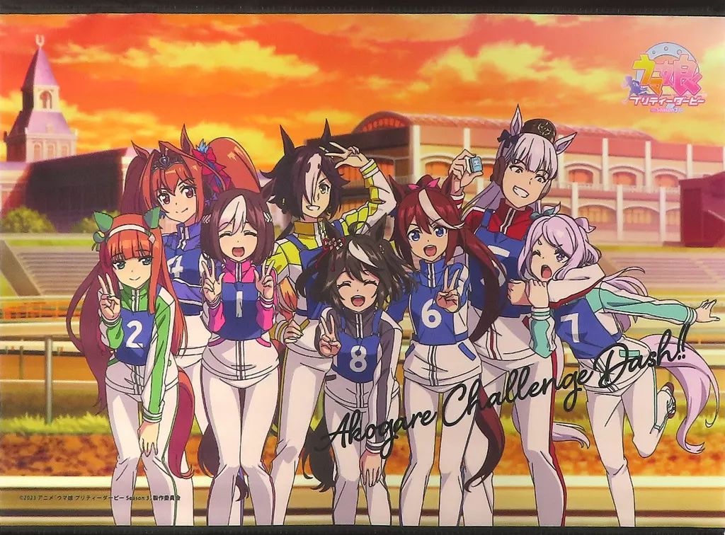 中古】タペストリー チームスピカ A3タペストリー(ED場面写) 「ウマ娘