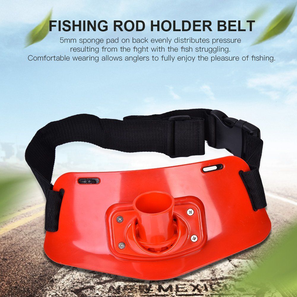  Alomejor Fishing Belt Boat Fishing Rod Pole Holder