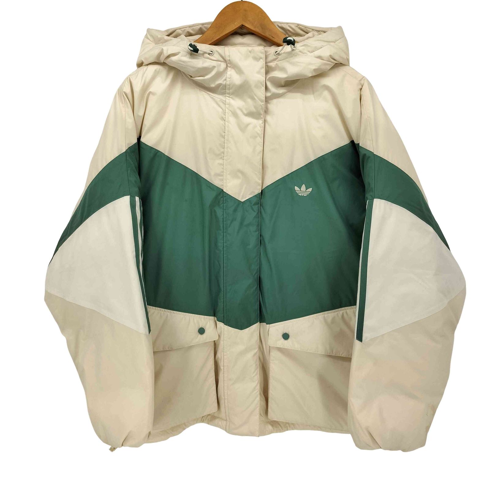 アディダスオリジナルス adidas Originals 22AW カラーブロック ダウン ジャケット メンズ  3XL