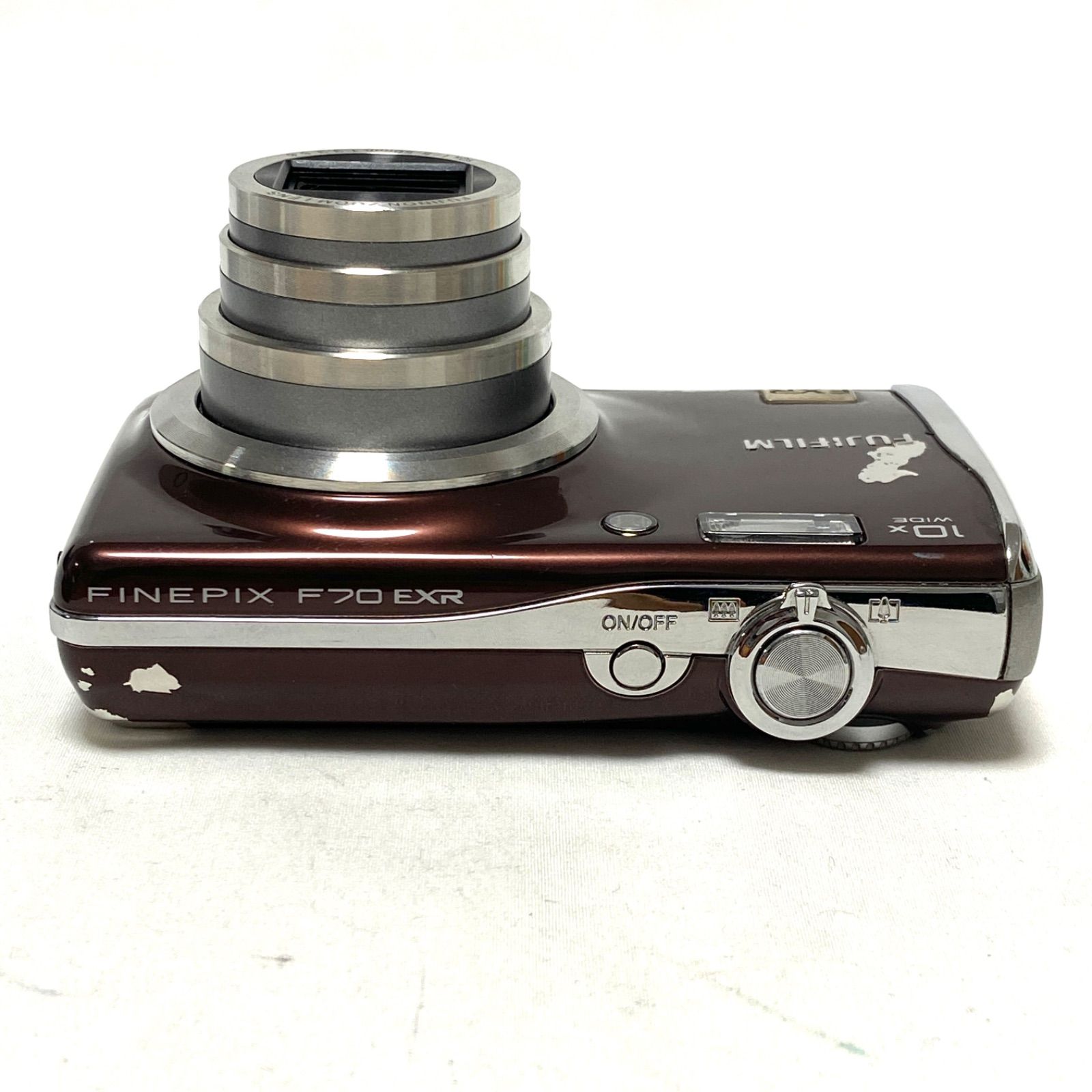 富士フィルム デジカメ FinePix F70EXR ブラウン 中古】FinePix F70EXR