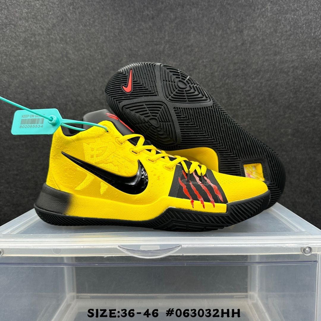 ✨美品✨ ナイキ Nike Kyrie 3  yellow スニーカー バスケットボールシューズ