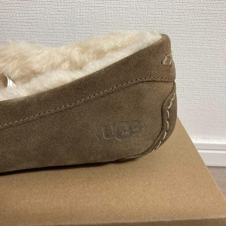 新品・未使用 UGG アンスレー モカシン ヒッコリーサンド 24cm - 新品