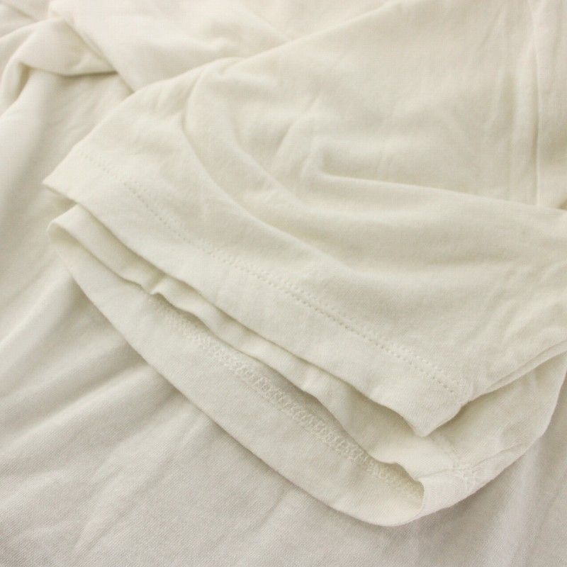  グッチ GUCCI Tシャツ カットソー 半袖 ロゴ プリント L 白 ホワイト MP GY 18 半袖(Tシャツ) Tシャツ カットソー