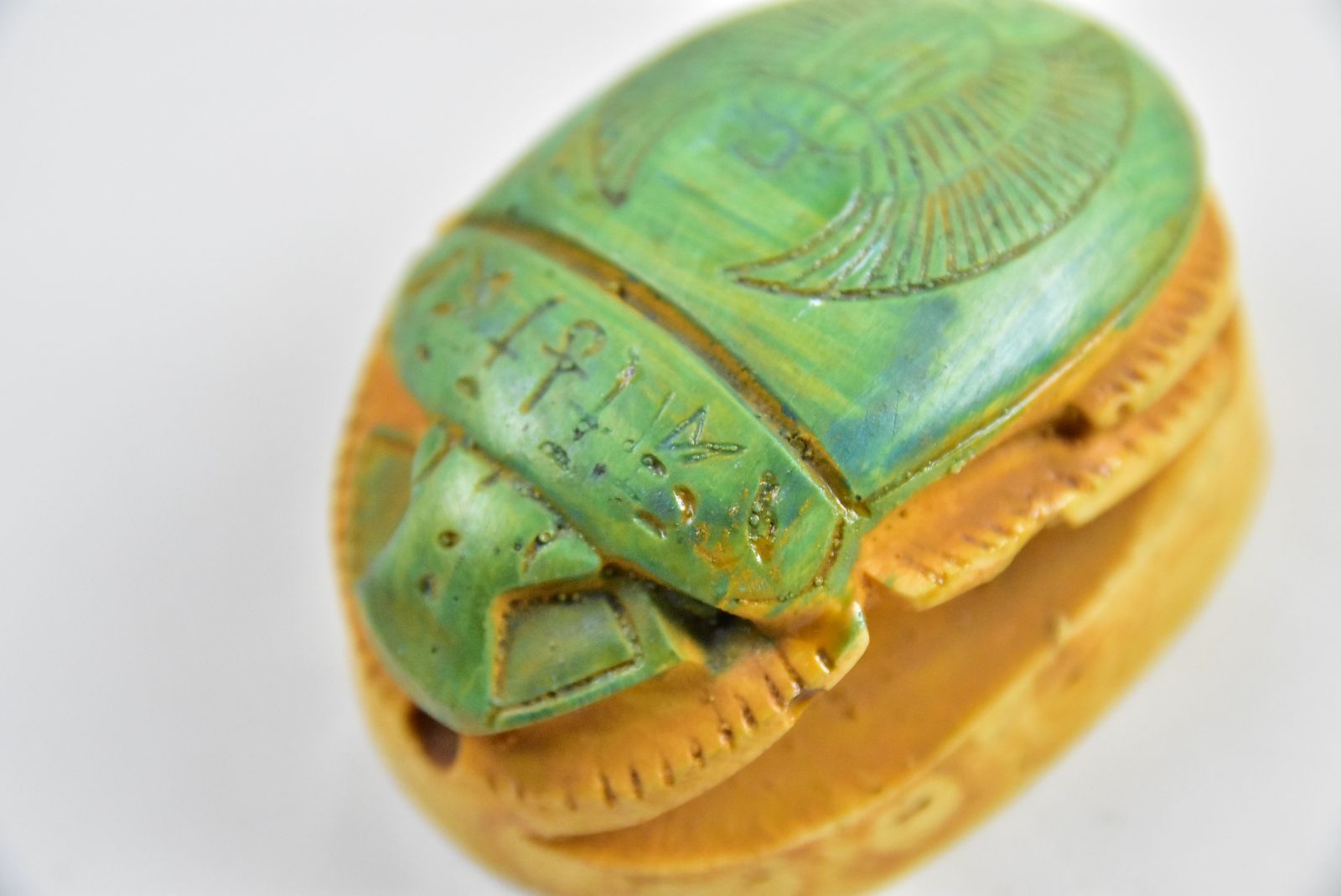 古代エジプト スカラベ(ケプリ神)のお守り 護符 フンコロガシ