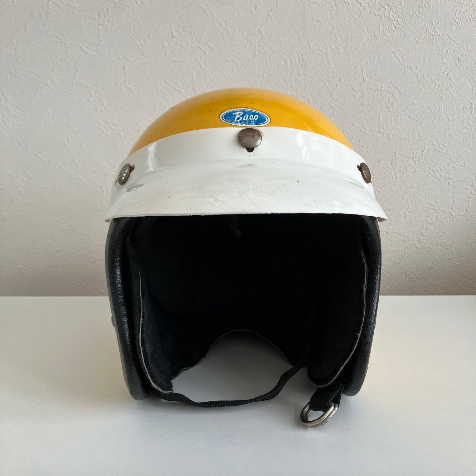 BUCO☆ENDURO 1960年代製 ブコ ビンテージ Lサイズ 黄色 イエロー