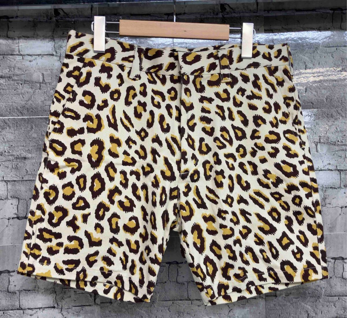 WACKO MARIA LEOPARD BOARD SHORTS M WACKO MARIA - WACKO MARIA