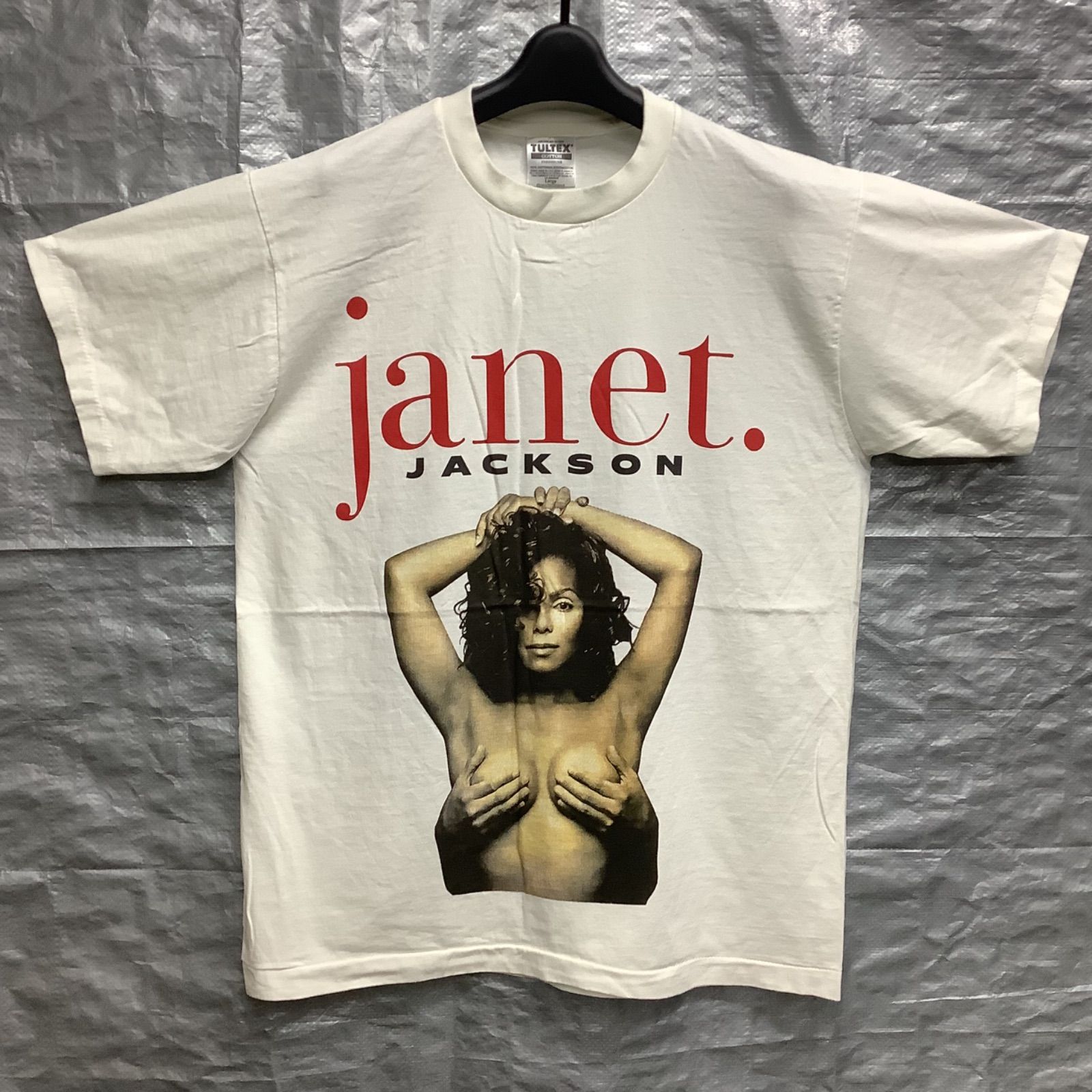 Tシャツ Lサイズ Janet jackson ジャネットジャクソン TULTEX - メルカリ