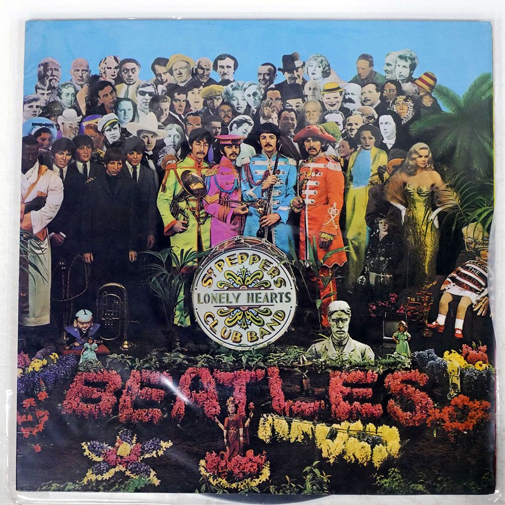 Beatles サージェントペパーズ　レコード　ドイツDMM盤 DMM アナログマスタードイツSgt pepper's BEATLES LP