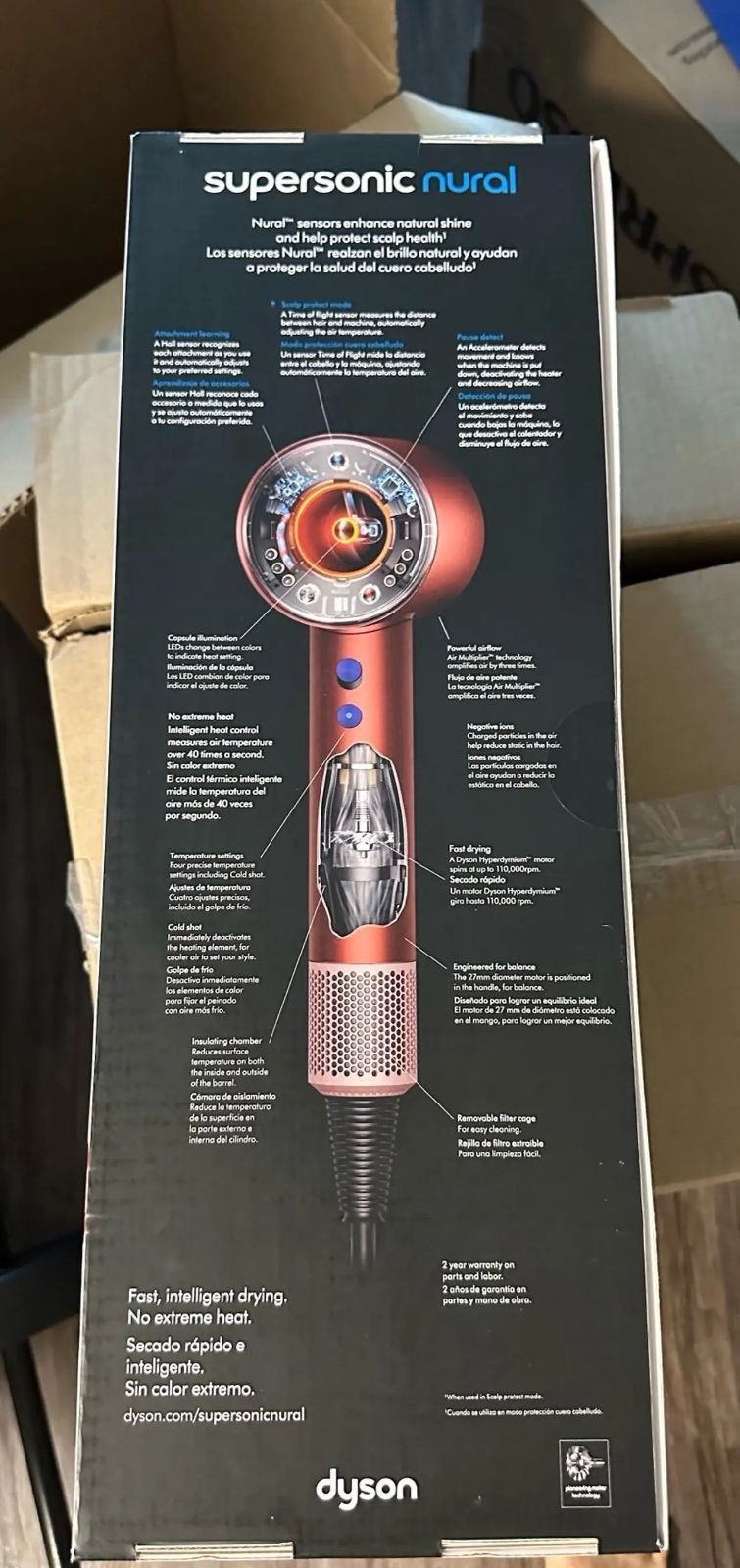 Dyson ダイソン スーパーソニック ナチュラル ヘアドライヤー ストロベリーブロンズ USTAUSTRALIA_COM_AU