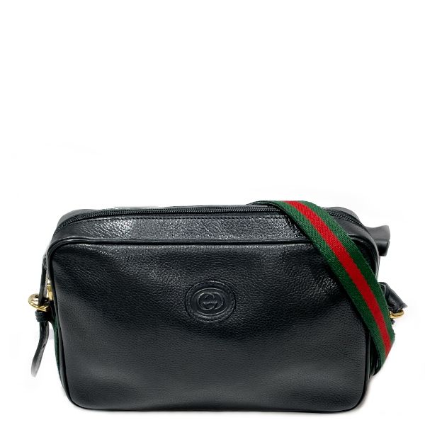 GUCCI インターロッキングG シェリーライン スクエア ヴィンテージ