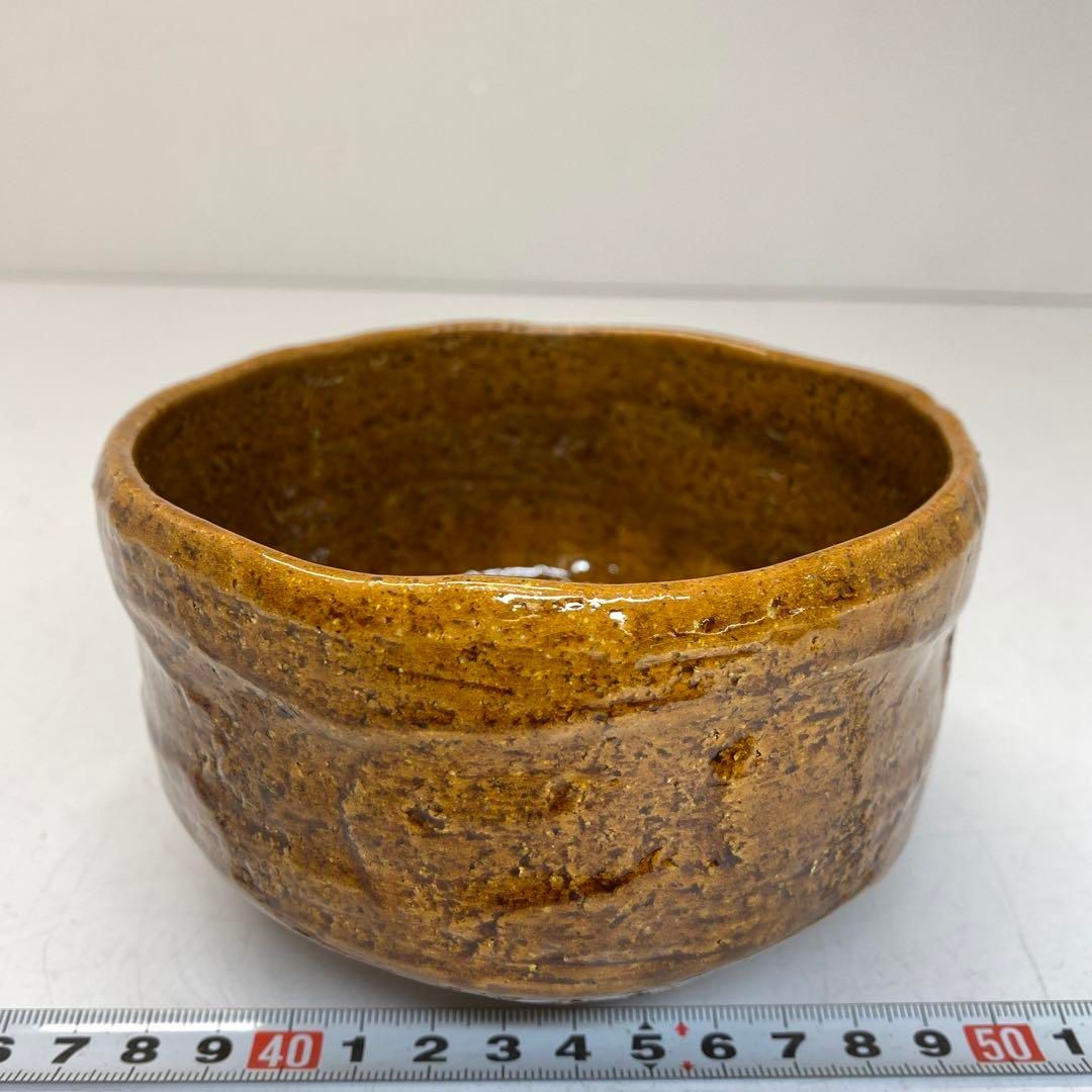 T432 茶碗 『大樋焼』『大樋一平 造』 共箱 抹茶碗 茶道具 大樋焼