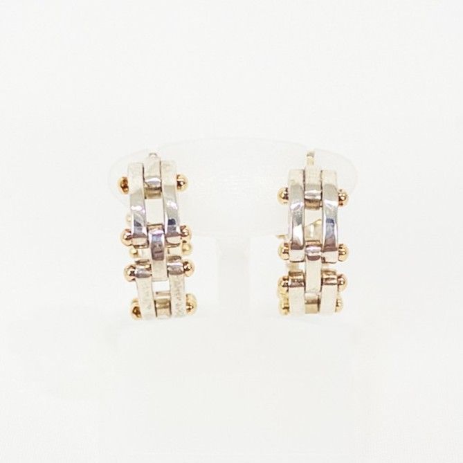 ティファニー TIFFANY コインエッジ フープ ピアス SV925 Tiffany & Co. - ティファニー TIFFANY コインエッジ フープ
