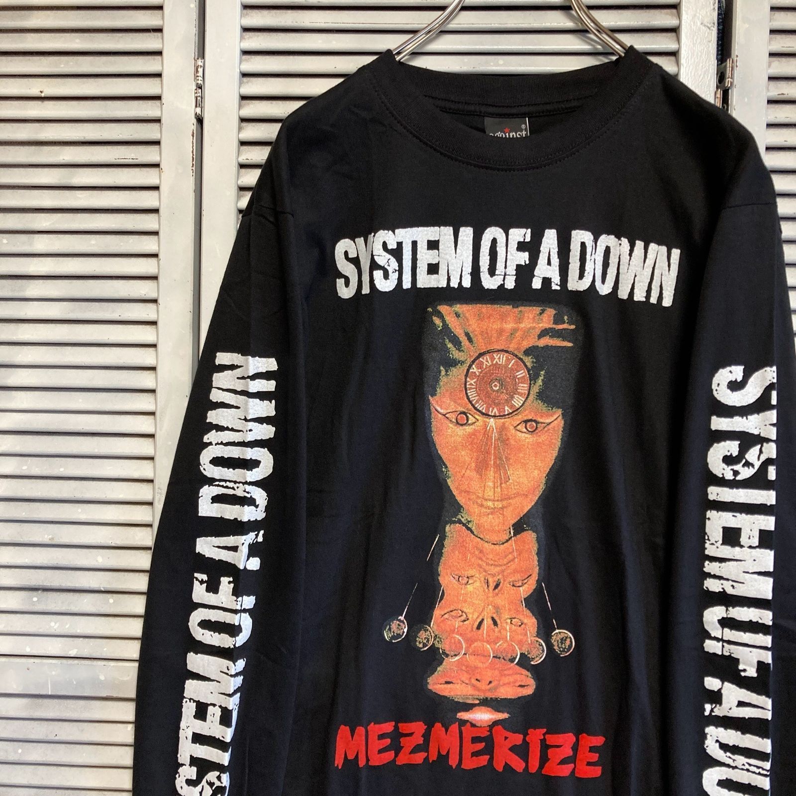 ☆ システムオブアダウン SYSTEM OF A DOWN 黒 バンド ロック