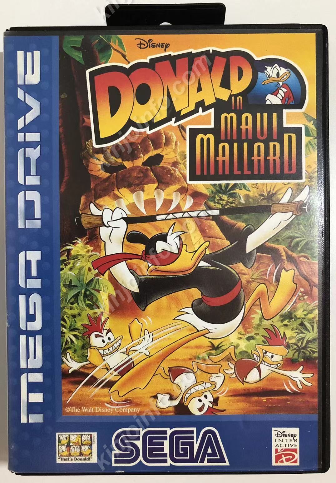 Donald In Maui Mallard【・PAL版・MD欧州版】 - 家庭用ゲームソフト