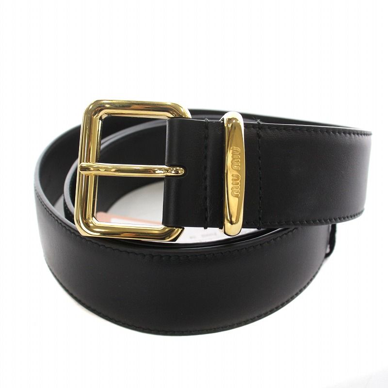 ミュウミュウMIUMIU レザー ベルト #65 MIU MIU - miu miu レザー ベルトの通販 by CYCLE HEARTS ラクマ