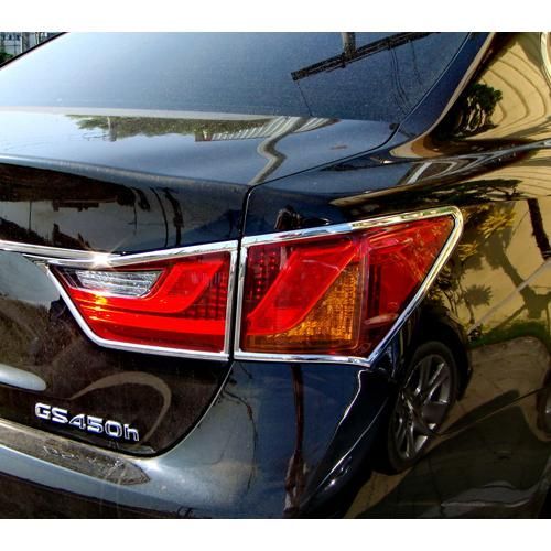 レクサス メッキ テールライト テールランプ リム リング GS250 GS300ｈ GS350 GS450h Fスポーツ バージョンL ガーニッシュ a2951