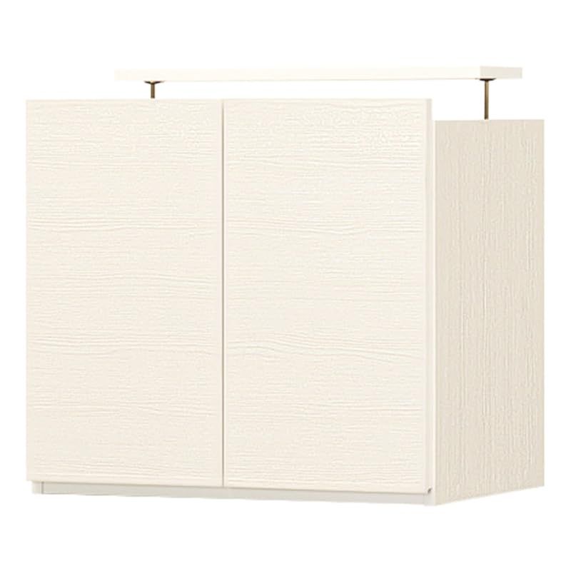 J677 福岡大川マルヨシ民芸家具 片開きシェルフキャビネット 壁面収納