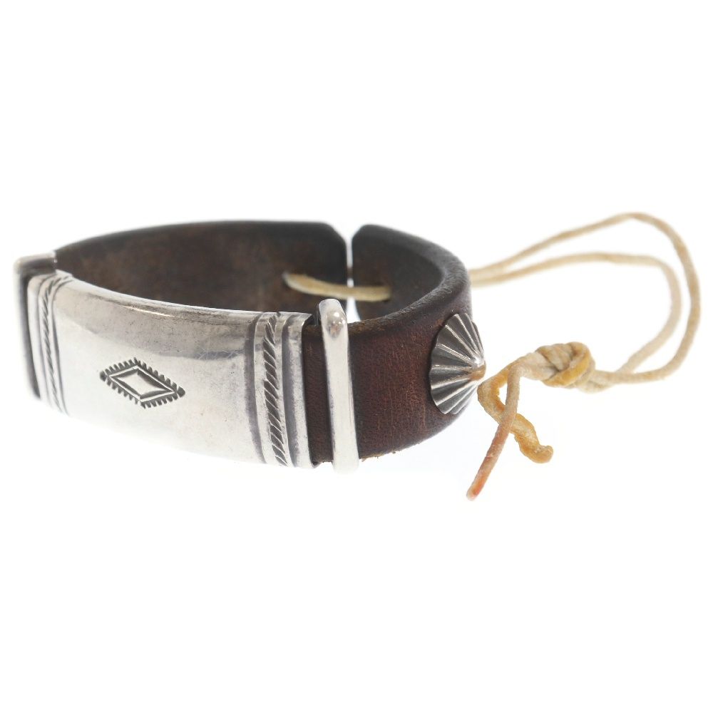 goro's ゴローズ Wカン ブレス シルバー ブラウン goro's ゴローズ Wカン ブレス シルバー ブラウン - メルカリ