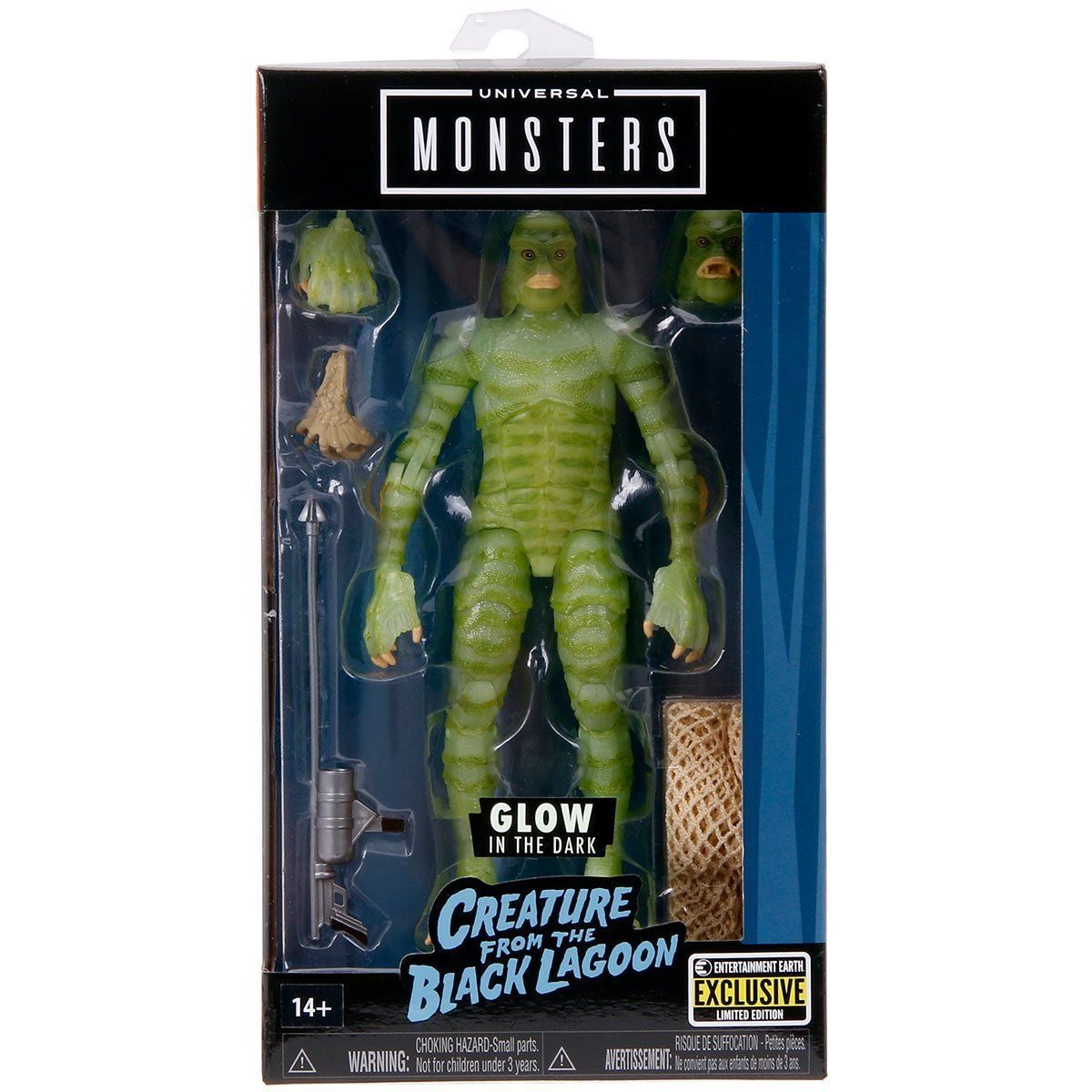 大アマゾンの半魚人 ギルマン 6inch フィギュア 蓄光 Glow-in