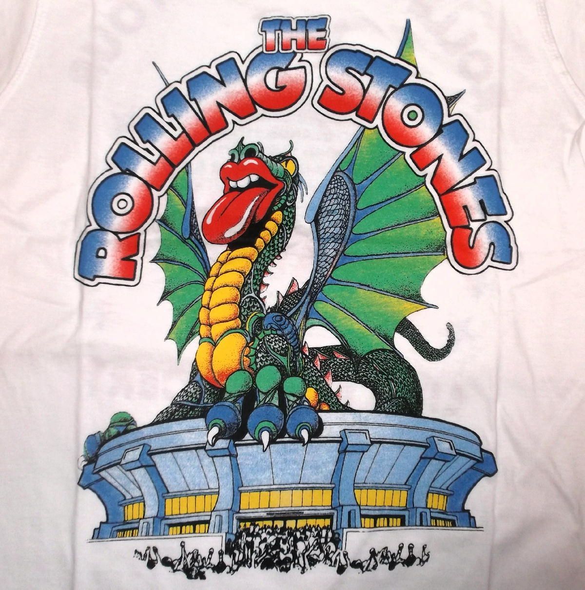 ローリング ストーンズ Tシャツ Rolling Stones 81 TOUR DRAGON 正規品 ロックTシャツ - メルカリ