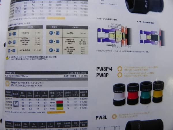 コーケン 1sq 25.4 大型車用 インパクト ホイール ソケット *35x17 *38x20 *41x19 *41x21mm *Ko-ken *PW8P|4 HRDEVELOPMENT_JP